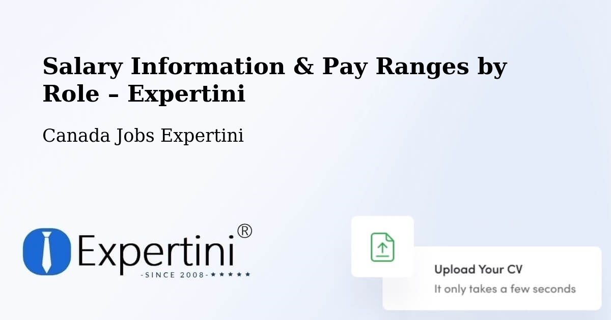 Salary Information & Pay Ranges – Quinte West - Quinte West, Canada Jobs Expertini